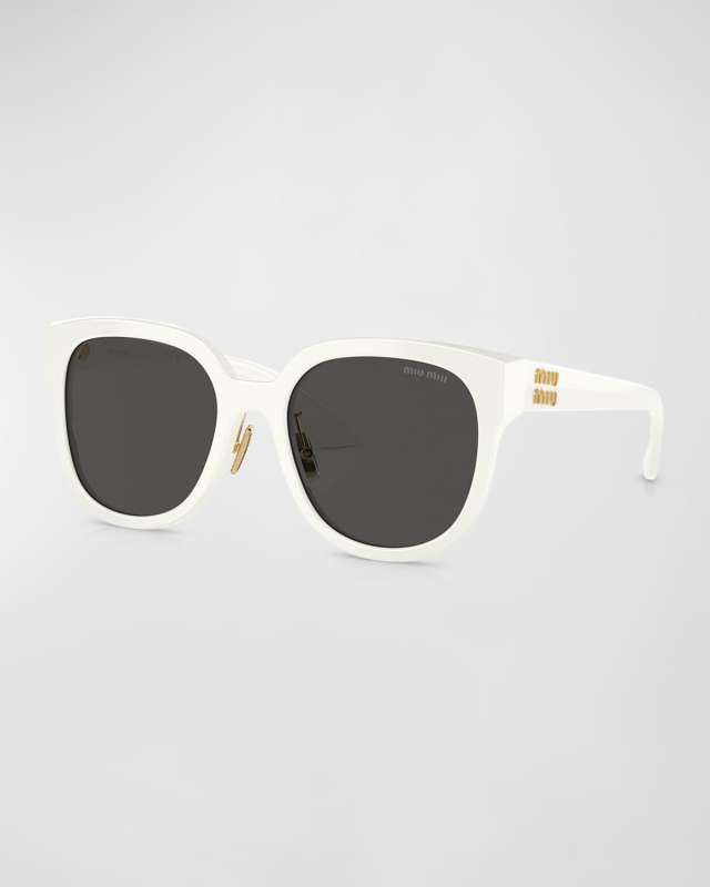 Sleek Acetate Square Sunglasses